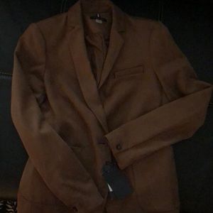 Tommy Hilfiger suede blazer